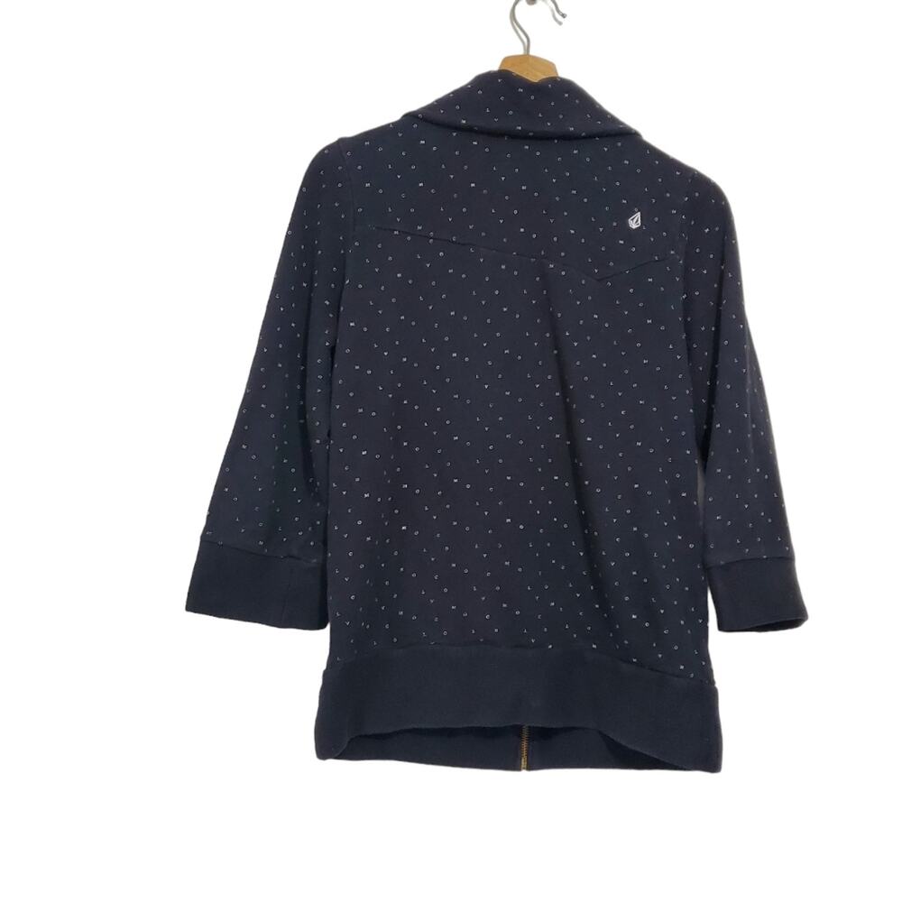 Volcom | 3/4 Sleeve All-Over Print Button Collar … - image 2